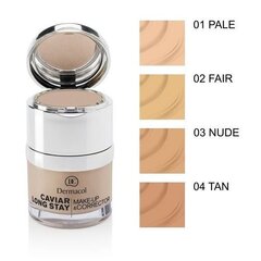 Dermacol Caviar Long Stay Make-Up & Corrector meikkivoide 30 ml, 01 Pale hinta ja tiedot | Meikkivoiteet ja puuterit | hobbyhall.fi