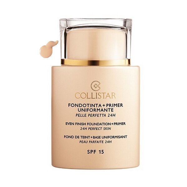 Collistar Evening Foundation + Primer SPF15 meikkituote 35 ml, 1 Ivory hinta ja tiedot | Meikkivoiteet ja puuterit | hobbyhall.fi