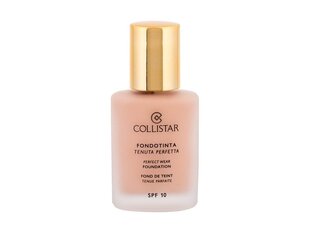 Collistar Perfect Wear Foundation Spf10 07 Caramel, 30ml hinta ja tiedot | Meikkivoiteet ja puuterit | hobbyhall.fi