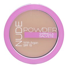 Gabriella Salvete Nude Powder puuteri 8 g, 04 Nude Beige hinta ja tiedot | Meikkivoiteet ja puuterit | hobbyhall.fi