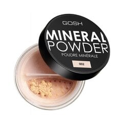 GOSH Mineral Powder -mineraalipuuteri, 8 g, 002 Ivory hinta ja tiedot | GOSH Hajuvedet ja kosmetiikka | hobbyhall.fi