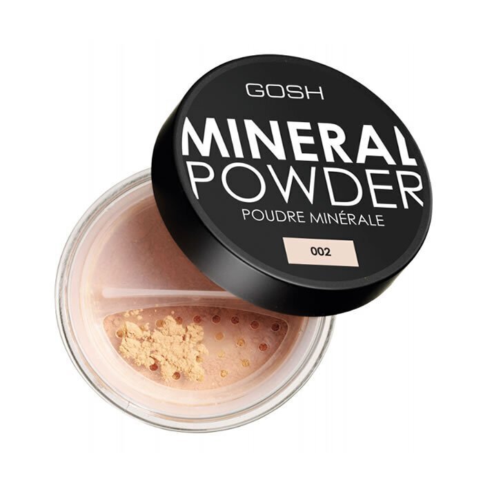 GOSH Mineral Powder -mineraalipuuteri, 8 g, 002 Ivory hinta ja tiedot | Meikkivoiteet ja puuterit | hobbyhall.fi