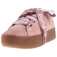 Vikky platform ribbon puma naiset pink 36531402 hinta ja tiedot | Naisten urheilu- ja vapaa-ajan kengät | hobbyhall.fi