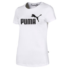 Ess logo tee puma naiset white 85178702 hinta ja tiedot | Naisten T-paidat | hobbyhall.fi