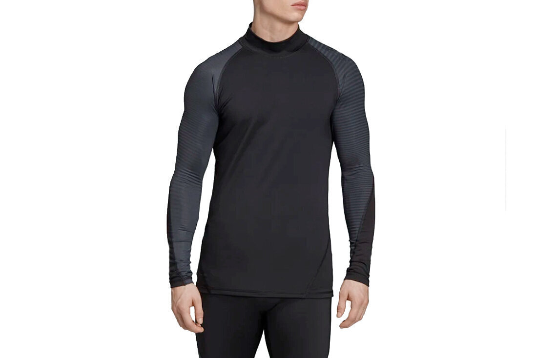 Miesten lämpöpaita Adidas Alphaskin Ls Tee CW4040, musta hinta ja tiedot | Miesten kerrastot | hobbyhall.fi