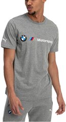 Bmw mms logo tee puma miehet grey 59536903 hinta ja tiedot | Miesten T-paidat | hobbyhall.fi