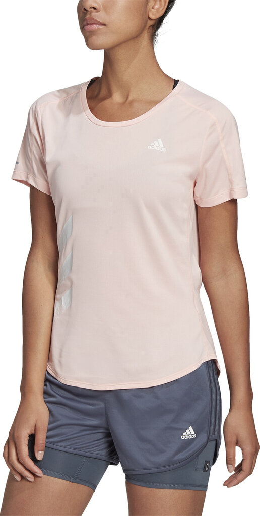 Run it tee 3s w adidas performance naiset pink gc6889 hinta ja tiedot | Naisten T-paidat | hobbyhall.fi