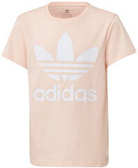 Trefoil tee adidas originals tyttö pink gd2681 hinta ja tiedot | Tyttöjen paidat | hobbyhall.fi