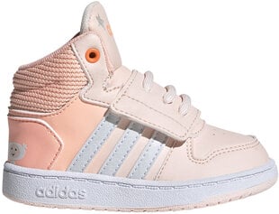 Hoops mid 2.0 i adidas core tyttö pink fw4924 hinta ja tiedot | Lasten urheilukengät | hobbyhall.fi