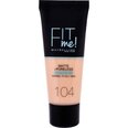 Nestemäinen meikkivoide Maybelline New York Fit Me! Matt & Poreless 122 Creamy Beige, 30 ml