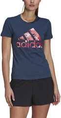 W trpcl g t adidas performance naiset blue gl0838 hinta ja tiedot | Naisten T-paidat | hobbyhall.fi