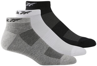 Te low cut sock 3p reebok miehet black h11287 hinta ja tiedot | Miesten sukat | hobbyhall.fi