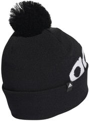 Pompom woolie adidas performance unisex black h32425 hinta ja tiedot | Miesten hatut, huivit ja käsineet | hobbyhall.fi