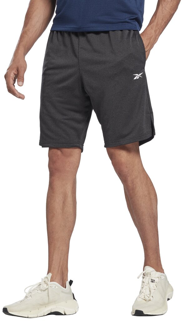 Wor melange short reebok miehet black h46638 hinta ja tiedot | Miesten urheiluvaatteet | hobbyhall.fi