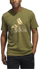 M art bos g t adidas performance miehet green he4826 hinta ja tiedot | Miesten T-paidat | hobbyhall.fi