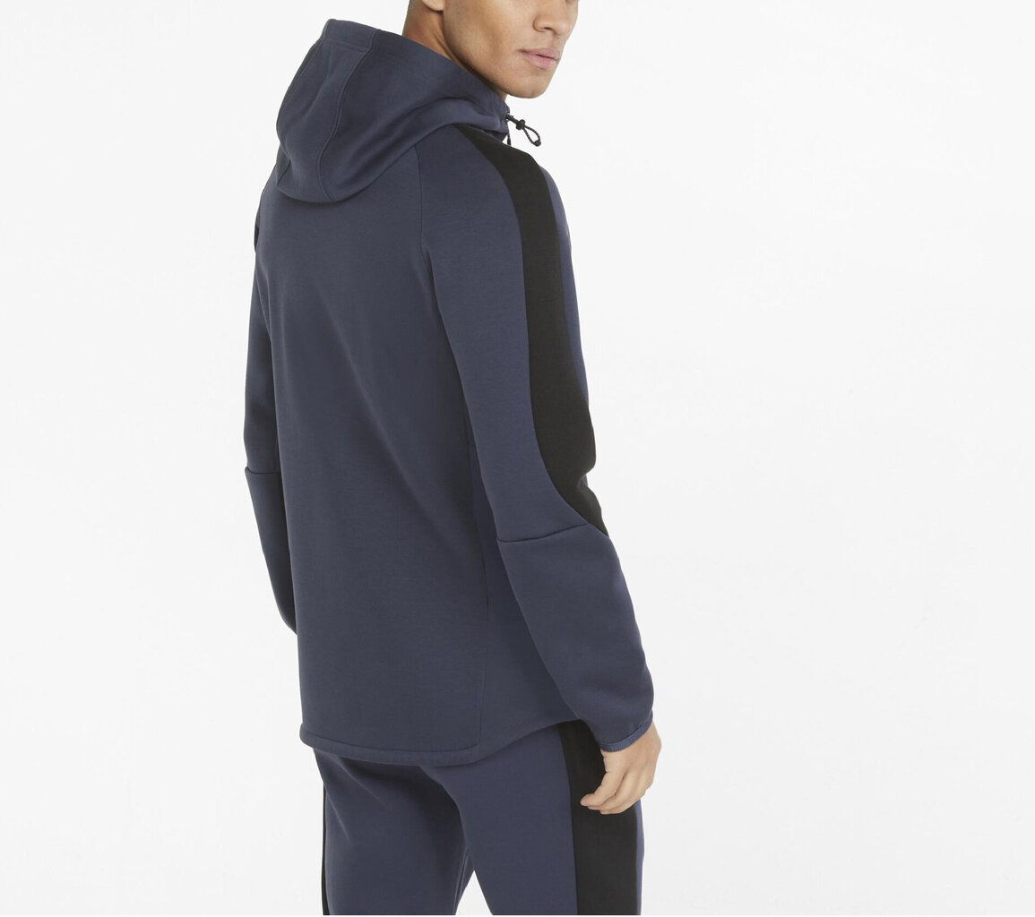 Evostripe full zip huppari puma miehet navy 84740143 hinta ja tiedot | Miesten urheiluvaatteet | hobbyhall.fi