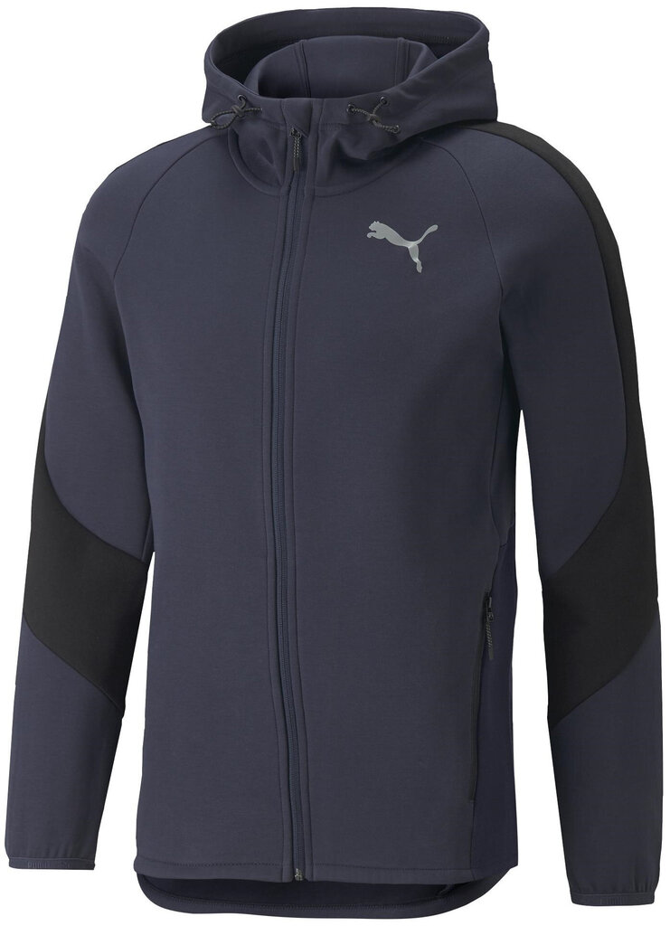 Evostripe full zip huppari puma miehet navy 84740143 hinta ja tiedot | Miesten urheiluvaatteet | hobbyhall.fi