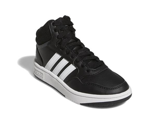 Hoops mid 3.0 k adidas core poika black gw0402 hinta ja tiedot | Lasten urheilukengät | hobbyhall.fi