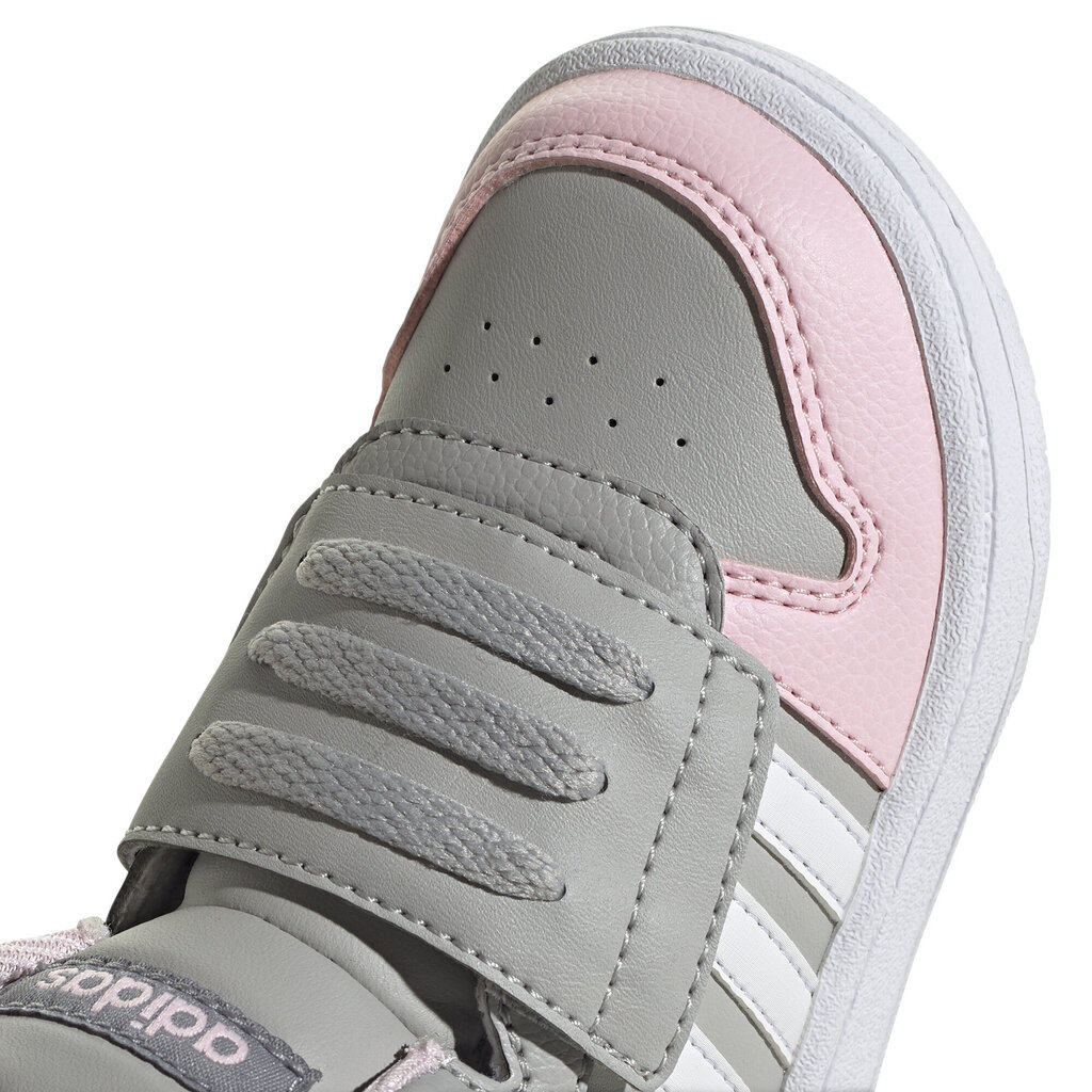 Hoops mid 2.0 i adidas core poika grey gz7779 hinta ja tiedot | Lasten urheilukengät | hobbyhall.fi