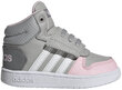 Hoops mid 2.0 i adidas core poika grey gz7779 hinta ja tiedot | Lasten urheilukengät | hobbyhall.fi