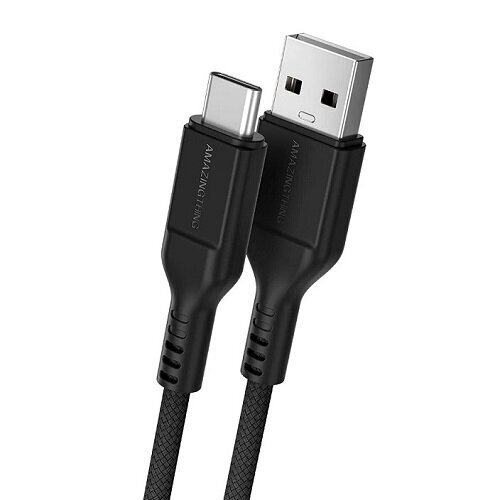 Premium-kaapeli USB-C - USB-A, 1,1 m hinta ja tiedot | Kaapelit ja adapterit | hobbyhall.fi