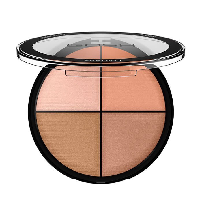 konturointipaletti gosh contour'n strobe kit 15 g, 001 valo hinta ja tiedot | Meikkivoiteet ja puuterit | hobbyhall.fi