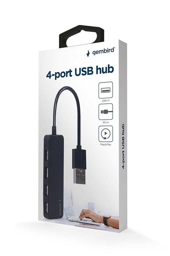 Gembird UHB-U2P4-06 hinta ja tiedot | Adapterit | hobbyhall.fi