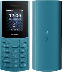 Nokia 105 (2023) TA-1557 Cyan hinta ja tiedot | Matkapuhelimet | hobbyhall.fi