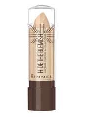 Peitevoide Rimmel London Hide The Blemish 4,5 g, 105 Golden Beige. hinta ja tiedot | Meikkivoiteet ja puuterit | hobbyhall.fi