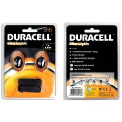 Polkupyörän valo Duracell F+B hinta ja tiedot | Duracell Urheilu ja vapaa-aika | hobbyhall.fi