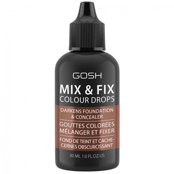 GOSH Mix & Fix Colour Drops -meikkivoide, 30 ml, Dark hinta ja tiedot | Meikkivoiteet ja puuterit | hobbyhall.fi