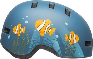 Lasten kypärä BELL Lil Ripper clown fish, XS, sininen hinta ja tiedot | Kypärät | hobbyhall.fi