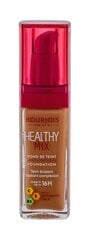 BOURJOIS Paris Healthy Mix Anti-Fatigue Foundation meikkivoide 30 ml, 60 Dark Amber hinta ja tiedot | Meikkivoiteet ja puuterit | hobbyhall.fi