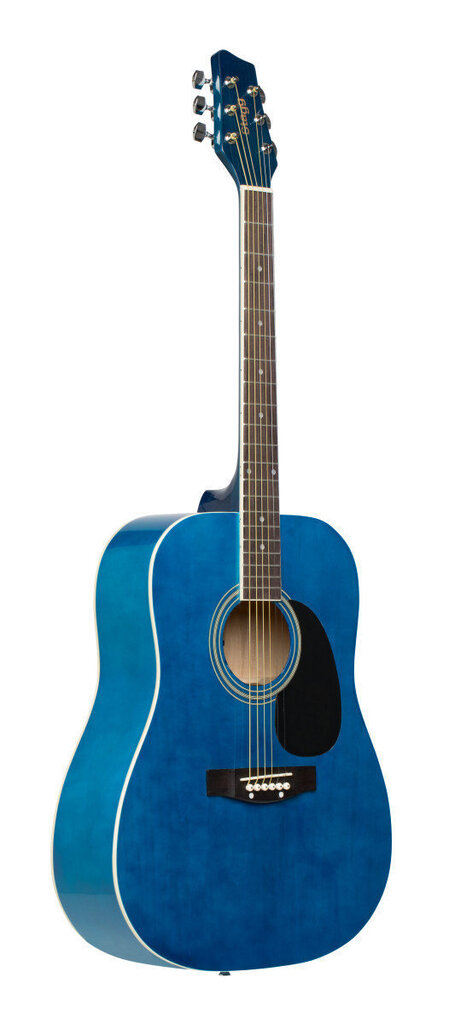 Stagg SA20D, Sinisen värinen Akustinen kitara hinta ja tiedot | Kitarat | hobbyhall.fi