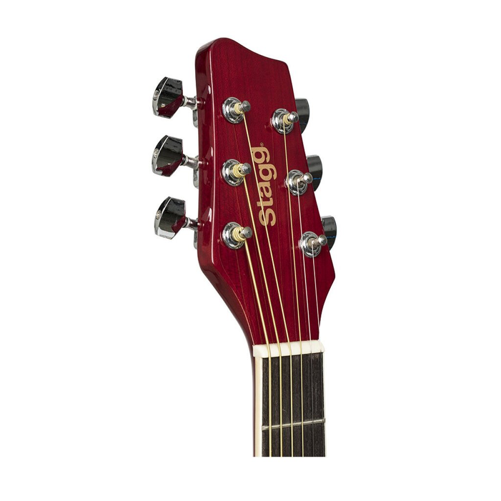 Stagg SA20D RED akustinen kitara hinta ja tiedot | Kitarat | hobbyhall.fi