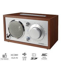 Analoginen radio First FA-1907-2 hinta ja tiedot | Kelloradiot ja herätyskellot | hobbyhall.fi