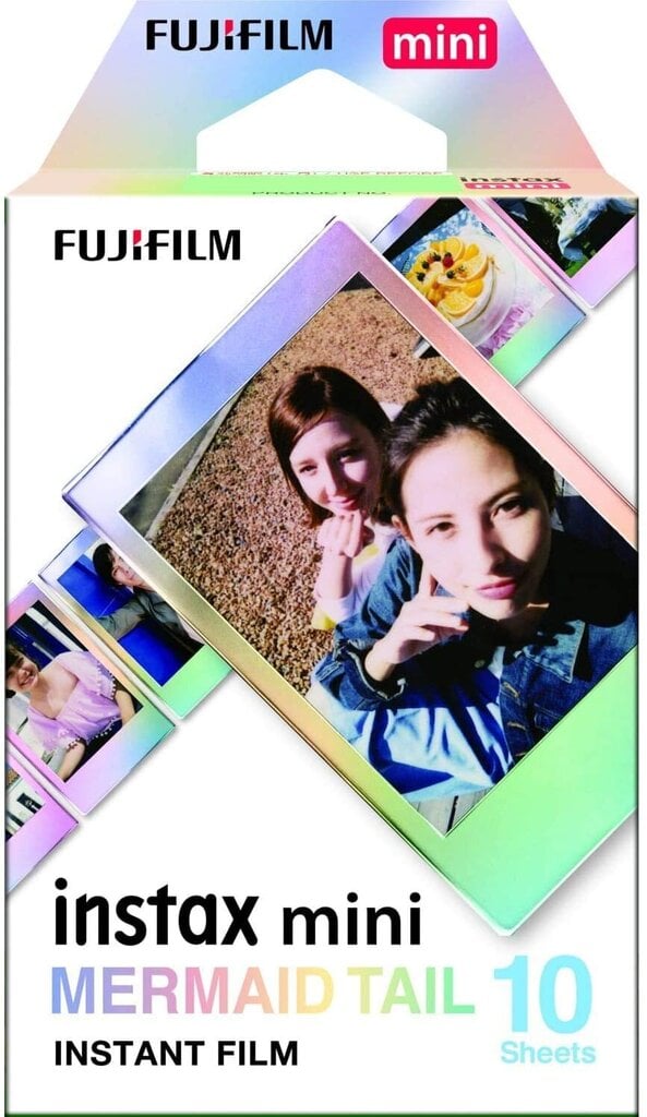 Fujifilm Instax Mini 1x10 Mermaid Tail hinta ja tiedot | Kameratarvikkeet | hobbyhall.fi