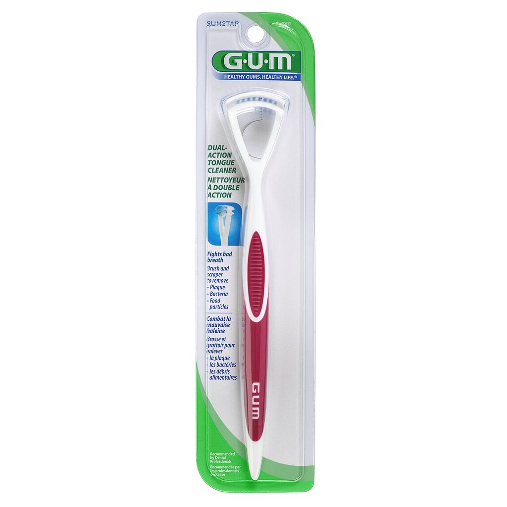 Kielenpuhdistaja Halicontrol Tongue Cleaner GUM® (760) hinta ja tiedot | Suuhygienia | hobbyhall.fi