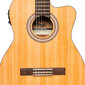 Stagg SCL70 TCE-NAT, Klassinen sähköakustinen kitara hinta ja tiedot | Kitarat | hobbyhall.fi