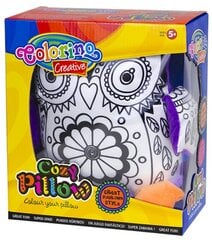 COLORINO "Pöllö" väritettävä tyyny hinta ja tiedot | Colorino Lapset | hobbyhall.fi