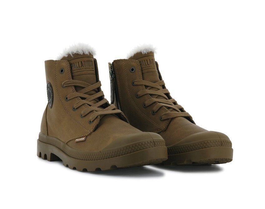 Puolisaappaat Palladium Pampa Hi, ruskeat hinta ja tiedot | Naisten saappaat | hobbyhall.fi