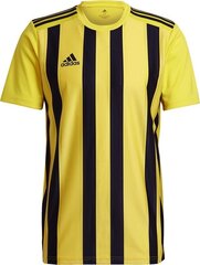 Jalkapallopaita Adidas STRIPED 21 JSY, keltainen, S hinta ja tiedot | Jalkapallovaatteet ja -varusteet | hobbyhall.fi