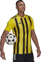 Jalkapallopaita Adidas STRIPED 21 JSY, keltainen, XL hinta ja tiedot | Jalkapallovaatteet ja -varusteet | hobbyhall.fi