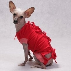Grande Finale leikkauksen jälkeinen paita, punainen (XXS) 22 cm hinta ja tiedot | Koiran vaatteet | hobbyhall.fi