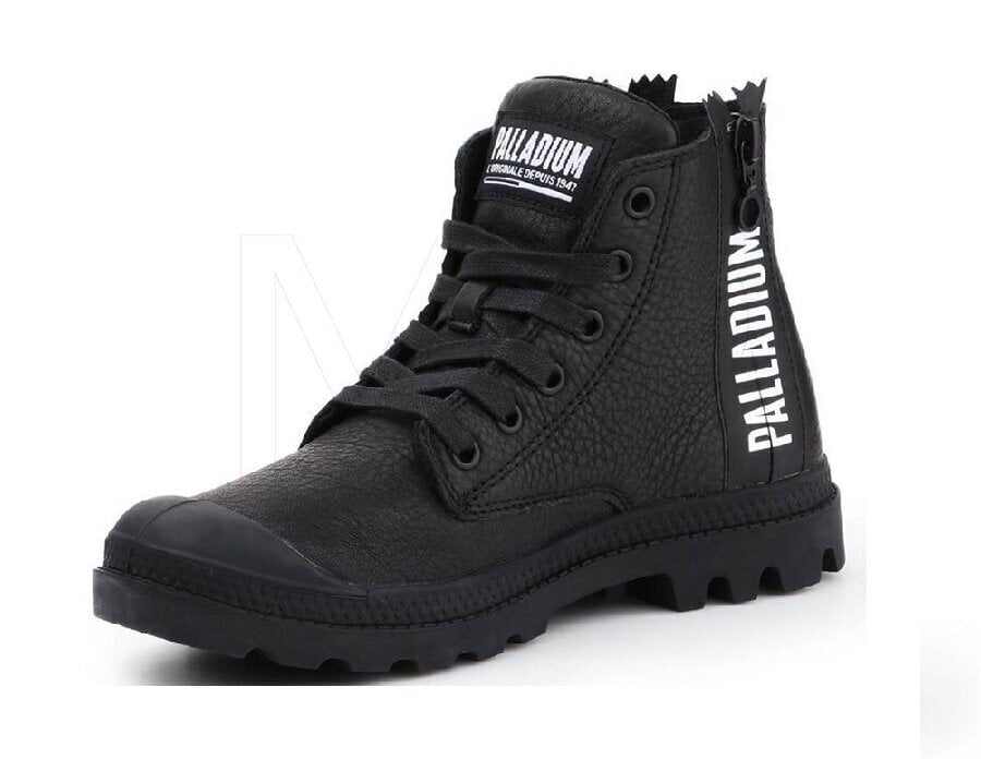 Naisten saappaat Palladium Pampa Ubn Zips LTH, mustat hinta ja tiedot | Naisten saappaat | hobbyhall.fi