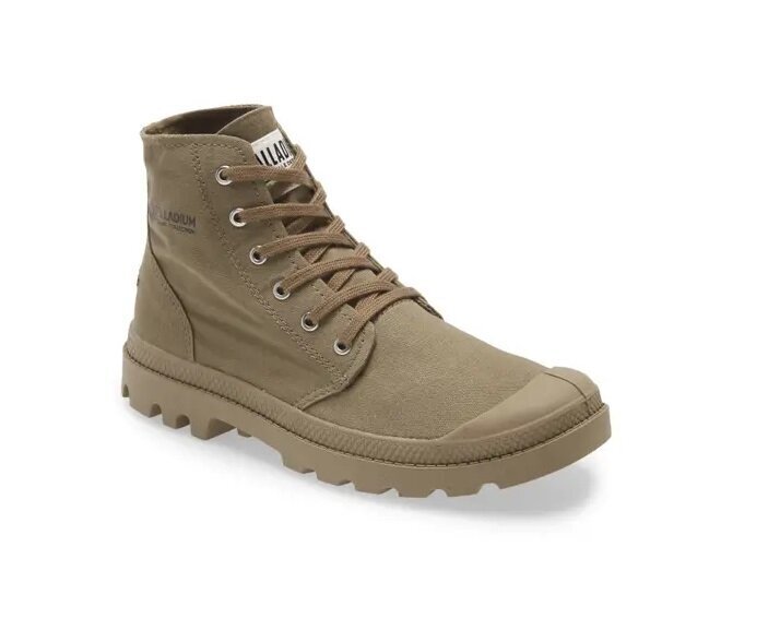 Tennarit Palladium PAMPA HI ORGANIC II, vihreät hinta ja tiedot | Miesten urheilu- ja vapaa-ajan kengät | hobbyhall.fi