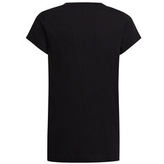 Adidas Dance Metallic Print Tee Jr HD4407, mustan värinen lasten T-paita hinta ja tiedot | Tyttöjen paidat | hobbyhall.fi