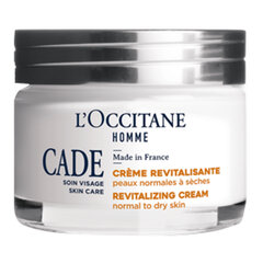 Kasvovoide miehille L'Occitane Men's Cade Revitalizing, 50 ml hinta ja tiedot | Kasvovoiteet | hobbyhall.fi