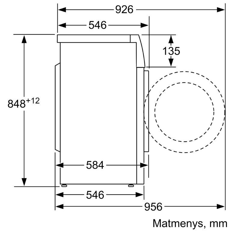 Bosch WAJ280L2SN hinta ja tiedot | Pyykinpesukoneet | hobbyhall.fi