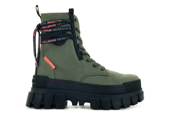 Naisten vapaa-ajan kengät Palladium REVOLT BOOT TX, vihreä hinta ja tiedot | Naisten urheilu- ja vapaa-ajan kengät | hobbyhall.fi